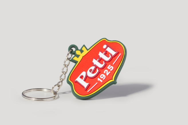 Portachiavi 2d con logo